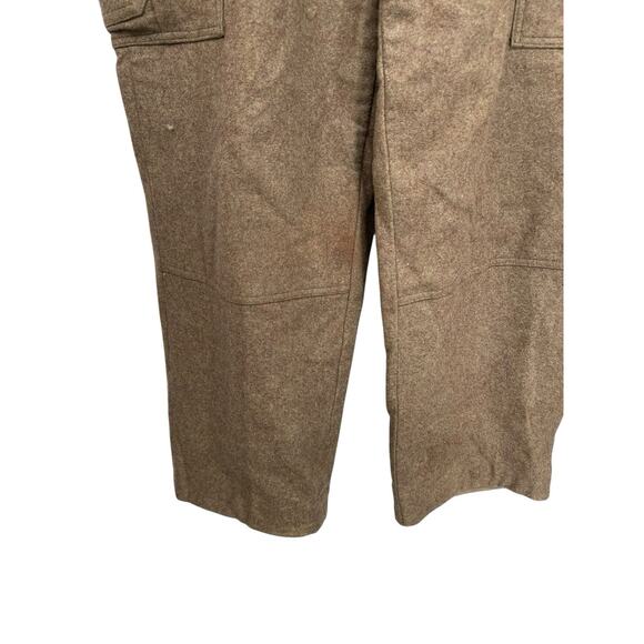 Vintage German Serios Field Pants Military Wool Cargo Size 33 X 29 - Picture 6 of 16